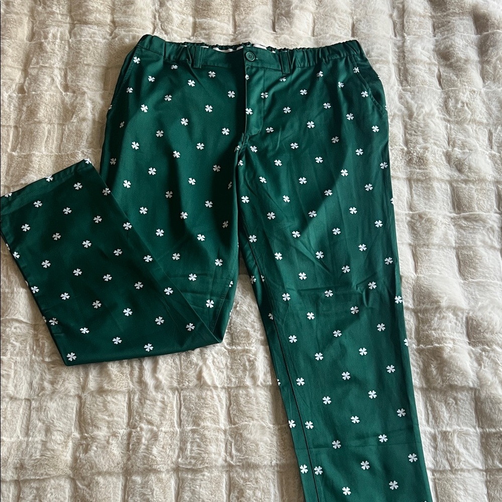 Green St. Patrick’s Day pants, unisex